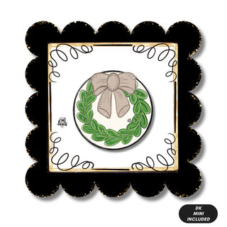 The Mini Frame-Black Dots