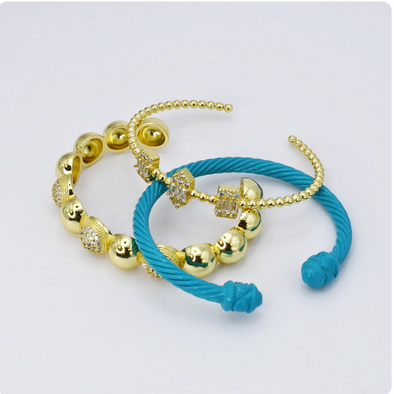 The Bubble Turquoise Bracelet Set