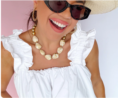 The Neutral Bead Necklace