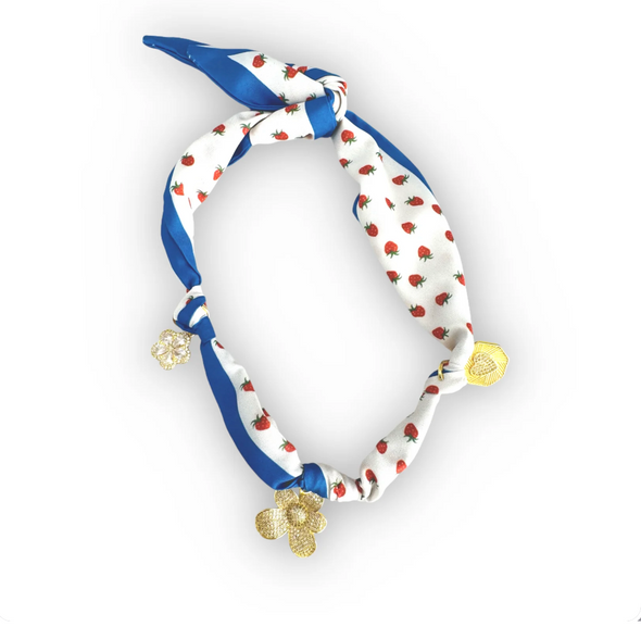 Shine So Bright Scarf Charm Necklace