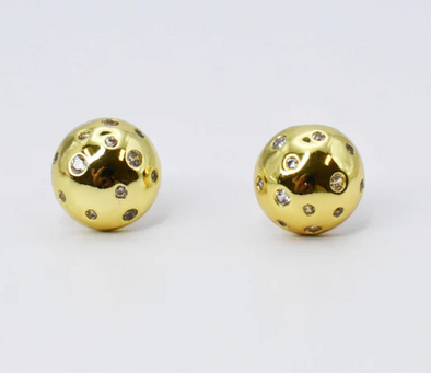Ball Dots Stud-Gold