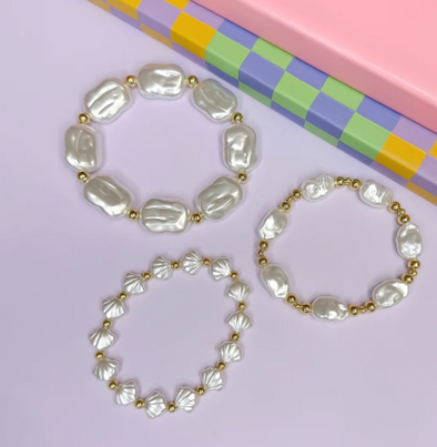Sea Of Light Bracelet Set-Gold
