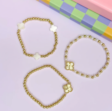 Clover Royale Bracelet Set-Gold