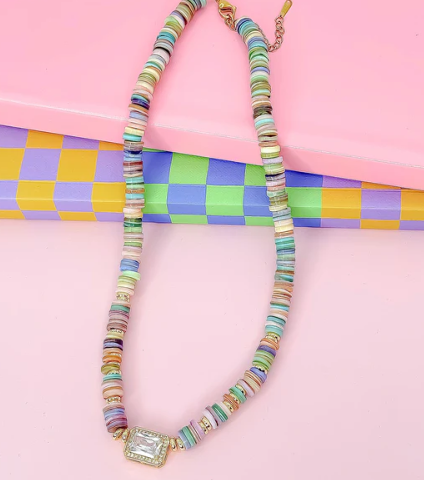 Dream Pop Gemstone Necklace