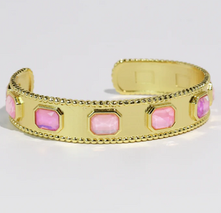 The Luxe Bracelet-Pink