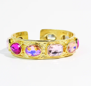 The Barbie Glow Bangle-Pink
