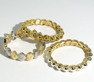 The Oro Marina Bracelet Set-Mixed