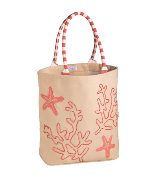 The Coastal Luxe Tote-Natural