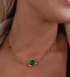 The Emerald Necklace-Gold