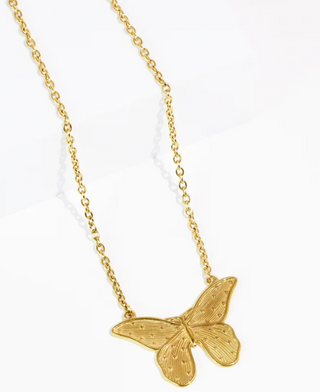 The Born to Fly Necklace-Gold