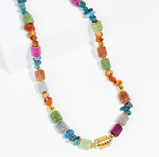 The Wear the Fun Beaded Necklace-Multi