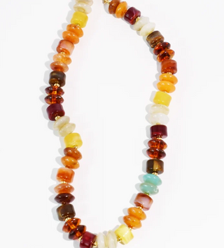 The Autumn Glow Necklace-Multi