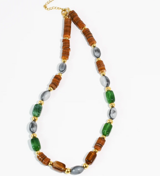 The Golden Harvest Dainty Necklace-Multi