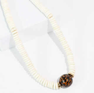 The Coco Necklace-Cream