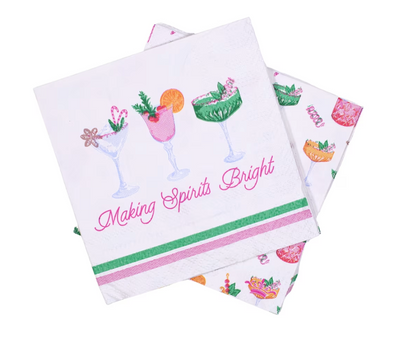 The Making Spirits Bright Napkin