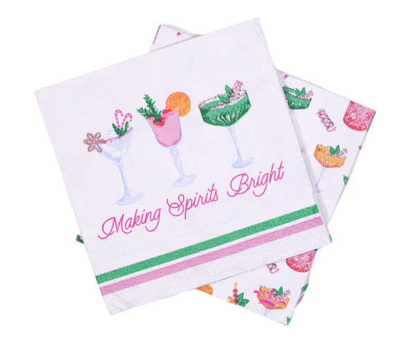 The Making Spirits Bright Napkin