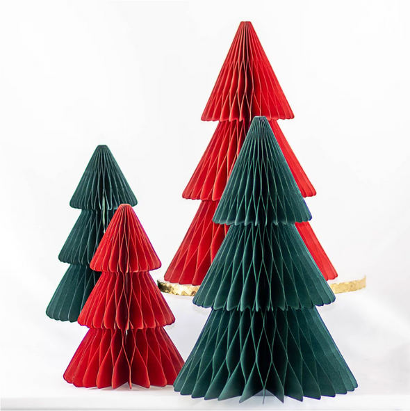 The Accordion Paper Tree 10' -Dark Red