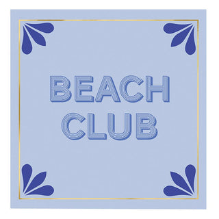 beach club napkins