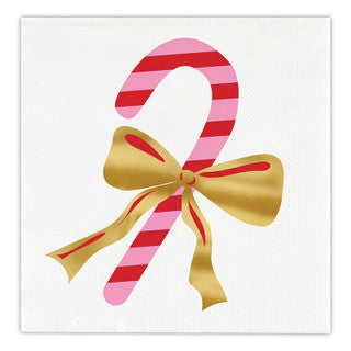 The Christmas Candy Cane Napkin