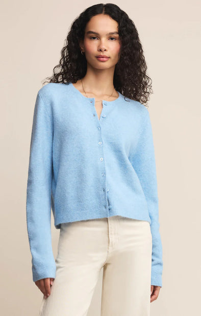 (Z Supply) The Medina Cardigan-Blue