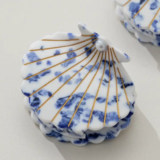 The Seashell Clip-Blue