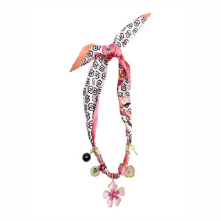 The Floran Charm Scarf Necklace