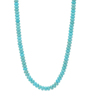 The Tara Beaded Necklace-Turquoise