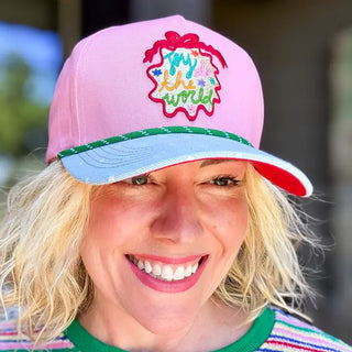 The Embroidered Baseball Cap-Joy 2 World