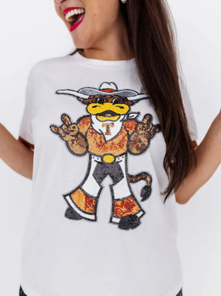 UT Sparkle Logo Top-White