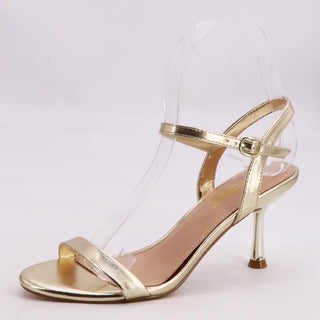 The Joy Kitten Heel-Gold
