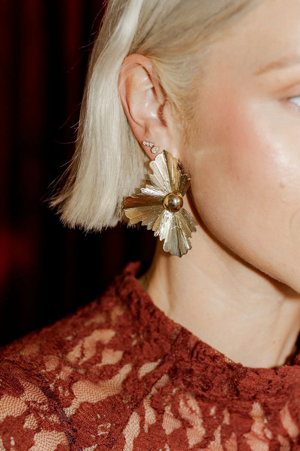 The Anya Flower Earrings