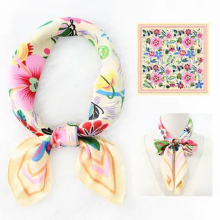 The Spring Chic Satin Scarves-Multiple Colors