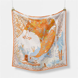 The Spring Silk Scarves-Multiple Styles