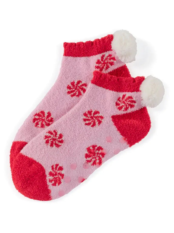 The Peppermint Home Socks-Pink