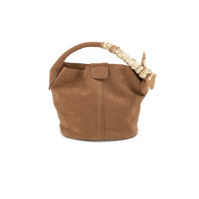 The Taite Suede Scarf Bag-Multiple Colors