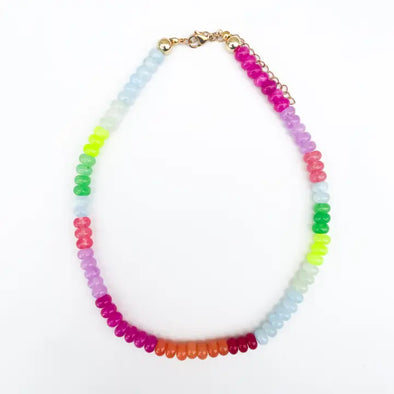 The Chelley Candy Necklace-Multi Color