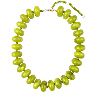 The Bailey Chunky Beaded Necklace-Multi Colors