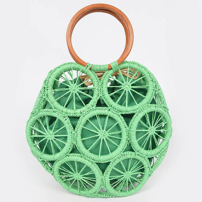The Round Straw Bag-2 Colors