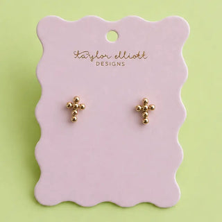 The Mandy Cross Stud-Gold