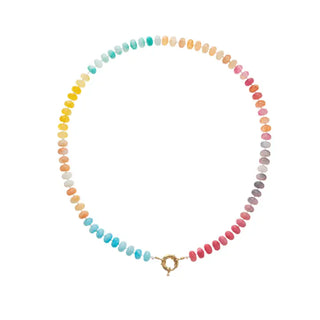The Nathan Colorful Stone Necklaces-Multi