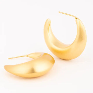 The Veda Hoop-Gold