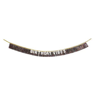 The Birthday Vibes Sash-Glitter