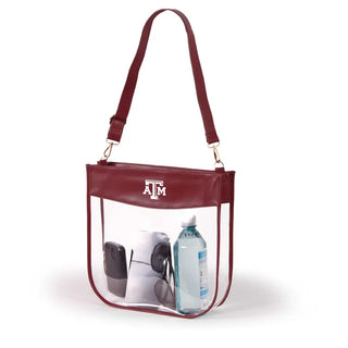 The Kate Large Clear Zip Purse-A&M