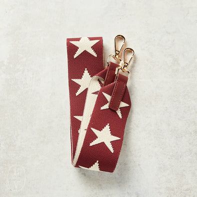 Stars Game Day Strap-Maroon