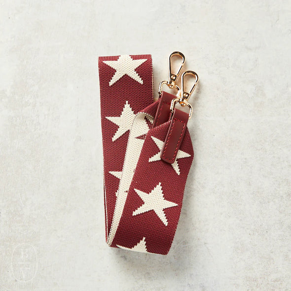 Stars Game Day Strap-Maroon