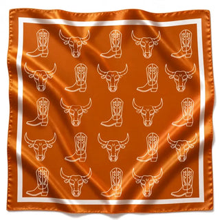 The Burnt Orange Scarf Collection-2 Styles
