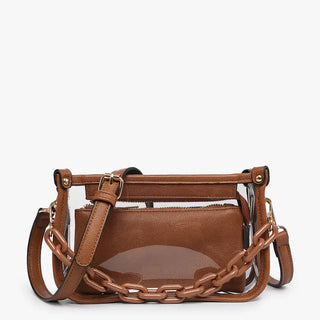 The Jessica Stadium Bag-Brown