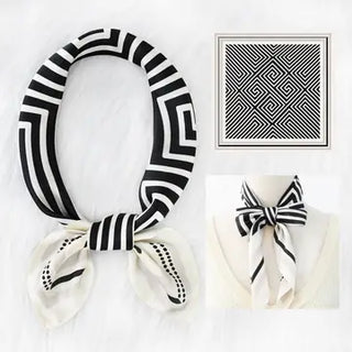 The Spring Chic Satin Scarves-Multiple Colors