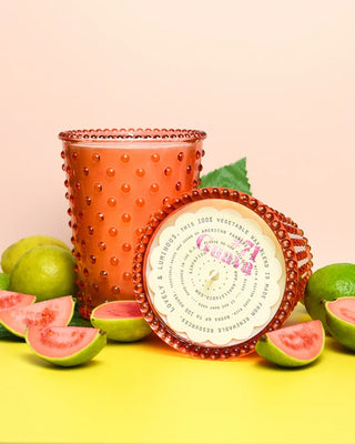 The Hobnail Candles-Guava