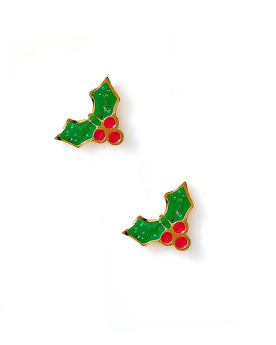 The Holly Berry Earring